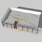 سیستم قفسه بندی فروشگاهی ISO9001 ساختاری 2.5T برای مبلمان